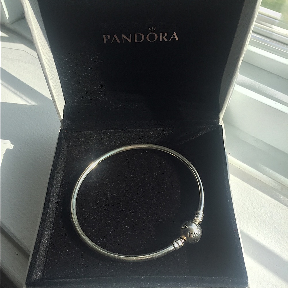 Sterling Silver Pandora Bracelet - Picture 10 of 12